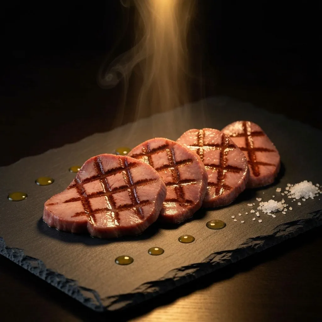 炭火焼き 厚切り牛タン